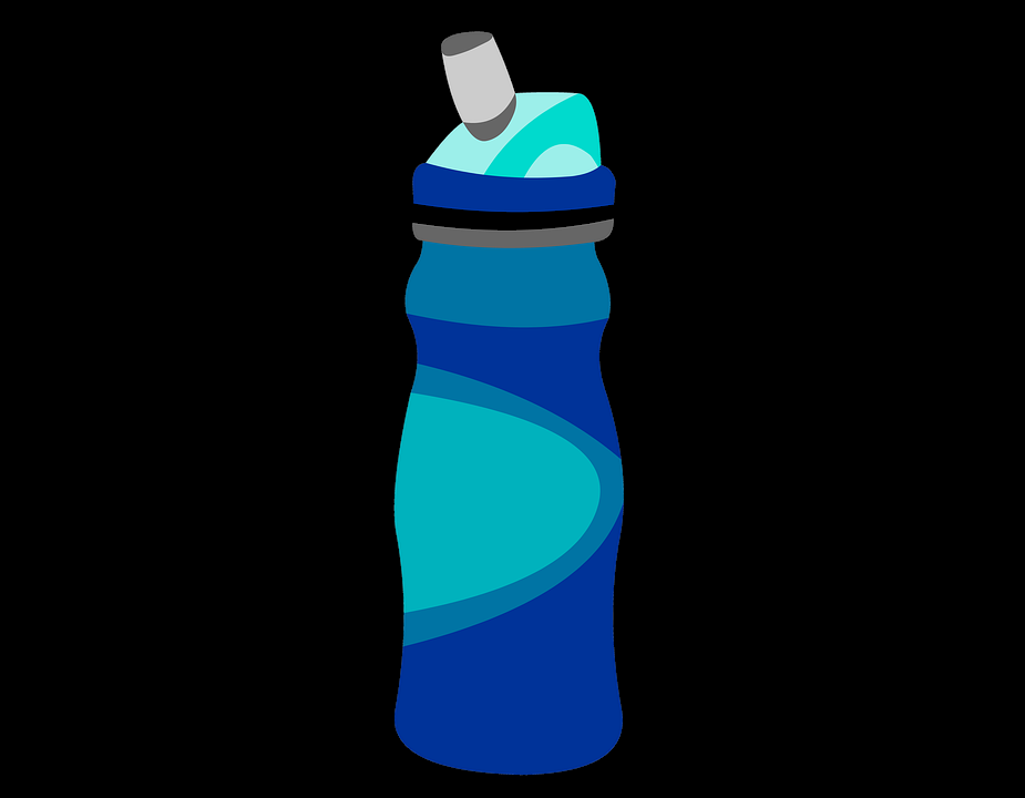 reusable bottle of water